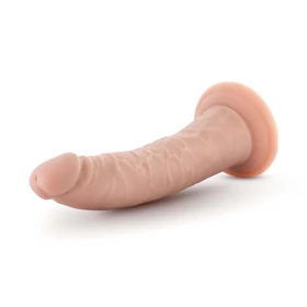 Dr. Skin 7,5 - tapadókorongos élethű dildó - natúr (17,5cm)