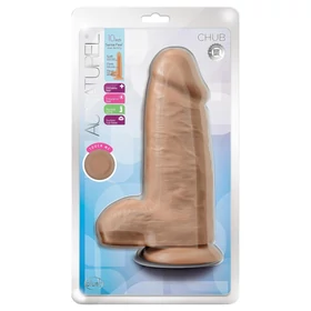 Blush Chub - élethű, tapadótalpas dildó - 18cm (natúr)