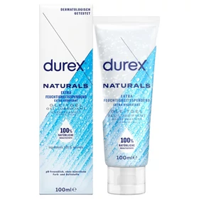 Durex Natural - hidratáló, vízbázisú síkosító (100 ml)