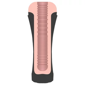 JamyJob - élethű műpunci tokban (fekete-natúr)