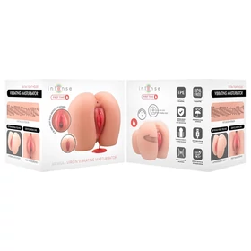 Intense First Time Ariana - élethű, vibrációs szűz maszturbátor (natúr)