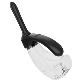 Afterdark - automata, vibrációs anál tisztító (átlátszó)