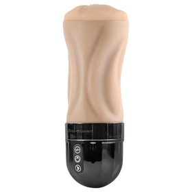 Zero Tolerance Tight Lipped - szívó-rezgő műpunci (natúr)