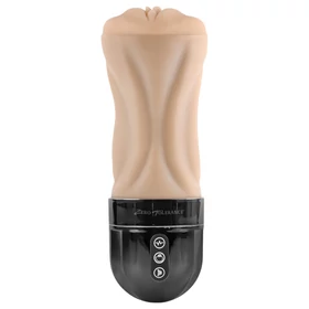 Zero Tolerance Tight Lipped - szívó-rezgő műpunci (natúr)