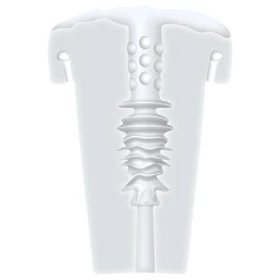 Zero Tolerance - akkus rezgő-szívó maszturbátor (átlátszó)