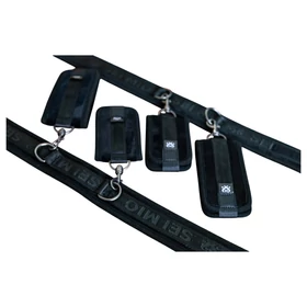 Sei Mio - comb-, csukló- és bokabilincs (fekete)