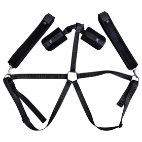 Sei Mio - állítható rögzítő szett (fekete)