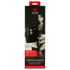 Sei Mio - büntetőeszköz készlet - 5 részes (fekete)