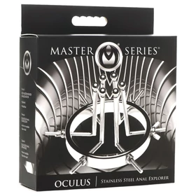 XR Brands Oculus - rozsdamentes acél tágító (ezüst)