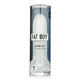 Perfect Fit - Fat Boy Original Ultra Fat - péniszköpeny (19 cm, fehér)