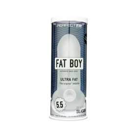 Perfect Fit - Fat Boy Original Ultra Fat - péniszköpeny (15 cm, fehér)
