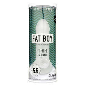 Fat Boy Thin - péniszköpeny (15cm) - fehér