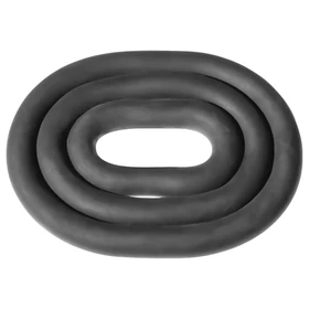 Perfect Fit Ultra Wrap - vastag péniszgyűrű szett (fekete, 3 db)