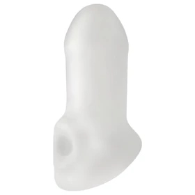Perfect Fit - Fat Boy Thin - péniszköpeny (10 cm, fehér)