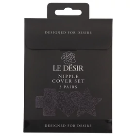 Le Désir - bimbómatrica szett - 3 pár (fekete)