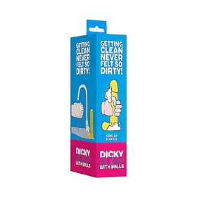 S-Line - Dicky - szappan pénisz herékkel - vanília (210 g)