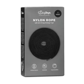Easytoys Rope - bondage kötél (5 m, fekete)