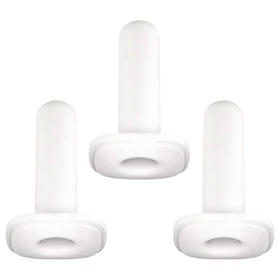 Kiiroo Onyx Tight Fit- maszturbátor mandzsetta - 3 db (fehér)
