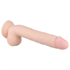 Real Fantasy Elvin - akkus, élethű vibrátor - 28 cm (natúr)