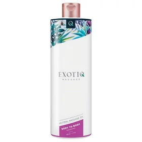 Exotiq Body To Body - melegítő masszázsolaj (500 ml)