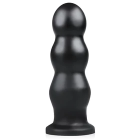 BUTTR Tactical III - tapadókorongos dildó (fekete)