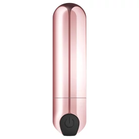 Rosy Gold Bullet - akkus, mini rúdvibrátor (rosegold)