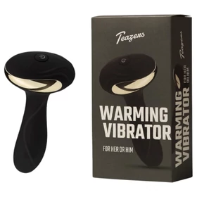 Teazers - fűthető anális vibrátor és prosztata stimulátor (fekete)