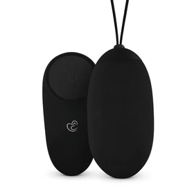 EasyToys - akkus, vízálló, rádiós vibrációs tojás (fekete)