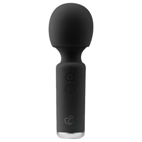 EasyToys Wonder Wand - akkus, mini masszírozó vibrátor (fekete)