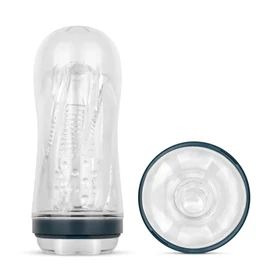 FPPR. - csavart maszturbátor (átlátszó)
