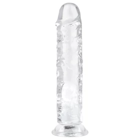 EasyToys - zselés dildó - 18 cm (átlátszó)