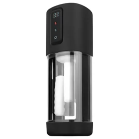 CRUIZR CX11 - melegítő, szorító maszturbátor (fekete)