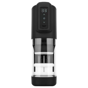 CRUIZR CX10 - forgó, fel-le mozgó maszturbátor (fekete)