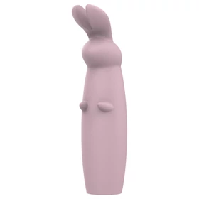 Nude Hazel - akkus nyuszis csikló vibrátor (lila)