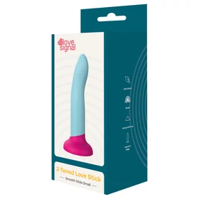 Dreamtoys Love Signal - kétszínű szilikon dildó kis (kék)