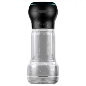 Kiiroo feel Pocket &amp; PowerBlow - interaktív maszturbátor (átlátszó)