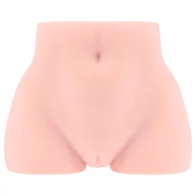 Kokos Cleo - élethű, torzó műpunci (natúr)