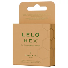 LELO Hex Organic - potencia óvszer (3 db)