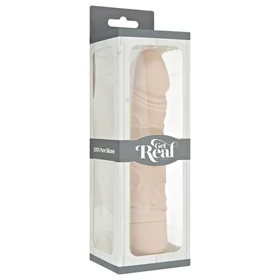 Classic Get Real - élethű, szilikon vibrátor (testszínű)