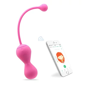 Magic Motion Kegel Master - Okos gésagolyó duó (pink)