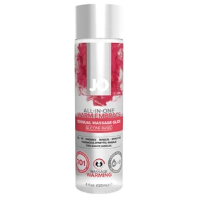 System JO All-in-one - melegítő síkosító &amp; masszázsgél (120 ml)