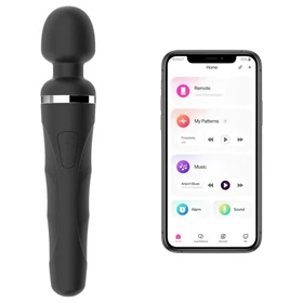 Lovense Domi 2 - App-vezérelt masszírozó vibrátor (fekete)