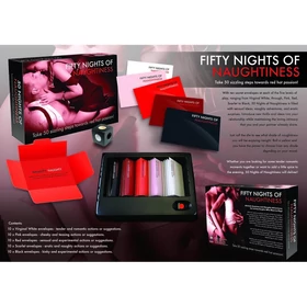 FIFTY NIGHTS OF NAUGHTINESS - szex társasjáték (angol nyelven)