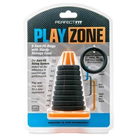 Perfect Fit - Play Zone - pénisz- heregyűrű és nyújtó szett (9 részes)