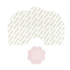 Bye Bra D-F - láthatatlan mellemelő tapasz (pink, 6 db)