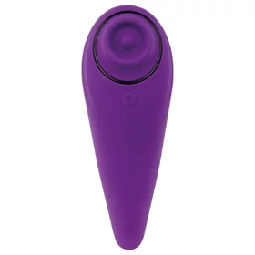 FEELZTOYS Femmegasm - akkus 2in1 csikló vibrátor (lila)
