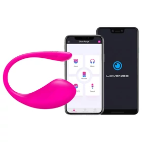 Lovense Lush 3 - hordható App-vezérelt vibrációs tojás (pink)