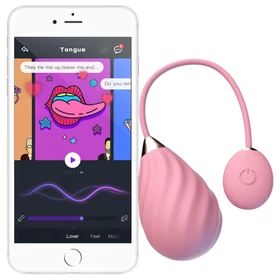 Magic Motion Sundae - App-vezérelt vibrációs tojás (pink)