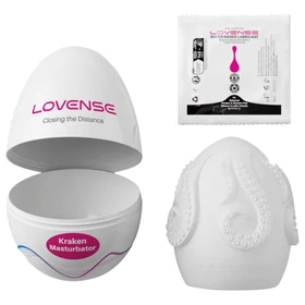 LOVENSE Kraken - tojás maszturbátor - 1db (fehér)