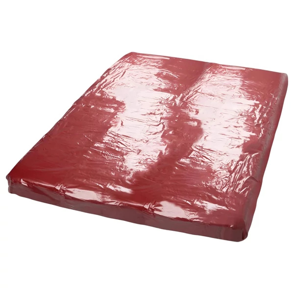Fetish - lakk lepedő - 200 × 230 cm (piros)